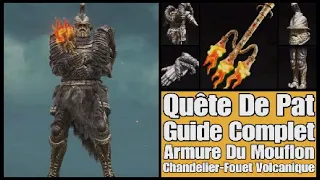 Elden Ring - Quête De Pat Guide Complet / Armure Mouflon & Chandelier-Fouet Volcanique