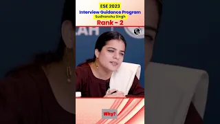 If We Divide Any Number by Zero What Do We Get | Sudhanshu Singh Rank 2 | ESE Mock Interview #PW