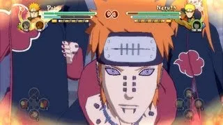 Naruto Ultimate Ninja Storm 3 Pain Complete Moveset with Command List