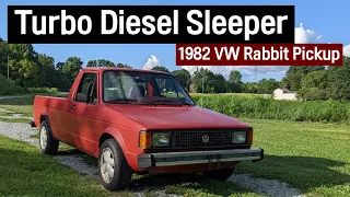 Shop Truck Drive! ALH TDI Swapped 1982 VW Rabbit Pickup