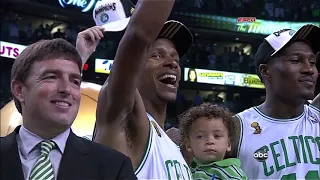 2008 NBA Finals Game 6 Final Minute and Trophy Presentation