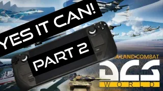 DCS on Steam Deck! Part 2: Install, Settings, Controller Setup!