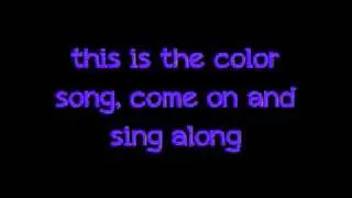 Bryant Oden - The Color Song lyrics~