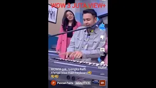 WOWW gak nyangka Raffi Ahmad bisa main keyboard🤣🤣🤣