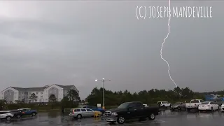 insane lightning strikes and loud thunder June 19 2023