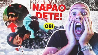 OBIJEV PRVI SNEG - NAPAO DETE! *dobio besnilo*