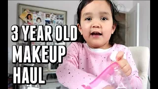 3 YEAR OLD'S MAKEUP HAUL! - November 30, 2017 -  ItsJudysLife Vlogs