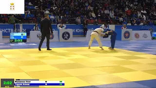 55 kg Филиппов О Гереев А 29 11 2019 Т2 Юношеское первенство России до 18 лет, ДМИТРОВ