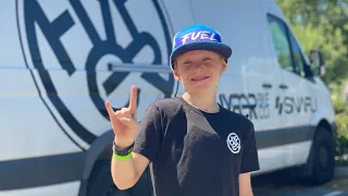 Connor’s FLAIR and BMX run at Woodward West! 10 years old