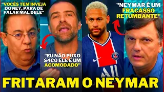 PILHADO e MAURO CEZAR DETONARAM NEYMAR e FLAVIO PRADO se IRRITOU