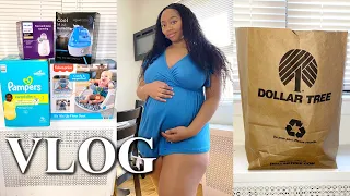 VLOG | Weekly Reset, Maternity Haul, More Baby Stuff & Dollar Tree Haul