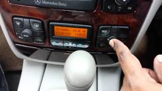 Part 7 / 7 - Mercedes S-Class S320 W220 petrol - Resetting AC