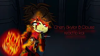 Chen, Clouse and Skylor react to Kai ||SEASON 4||1/???||read desc