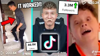 Trying To Get TIKTOK FAMOUS in 24 HOURS!! **IT WORKED**