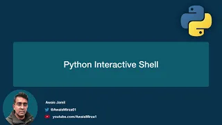 04   mac os python interactive shell | Python For Absolute Beginners