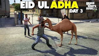 CAMEL KI QURBANI | EID UL ADHA 2023 DAY 3 | GTA 5 STORIES