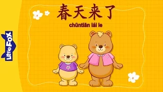 Spring Is Here (春天来了) | Single Story | Early Learning 1 | Chinese | By Little Fox