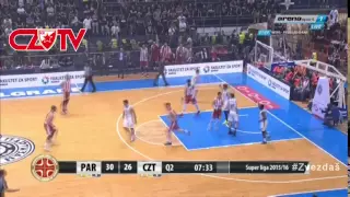 KK Partizan -  KK Crvena zvezda Telekom | ALLEY OOP : Micić & Dangubić | Finale Game 2 2016