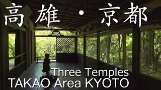 [京都 新緑 4K] 高雄・京都　TAKAO Area KYOTO Three Temples