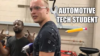 DAY IN THE LIFE OF AN AUTOMOTIVE TECHNICIAN STUDENT