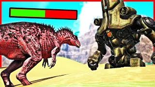 I Used My Jaeger IN NEW SAVAGE ACRO BOSS BATTLE | ARK FINALE MODDED #10