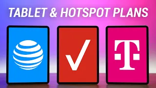 T-Mobile vs Verizon vs AT&T Tablet & Hotspot Plan Comparison!