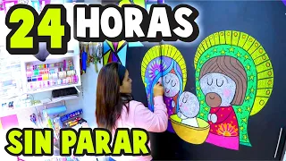 24 HORAS haciendo manualidades NAVIDEÑAS sin PARAR! ⭐ Así o más fácil