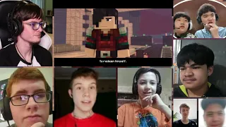 "Poison" - A Minecraft Music Video ♪ [REACTION MASH-UP]#1234