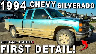 Cleaning a Farmer's DIRTY Truck For The First Time in Decades! | The Detail Geek