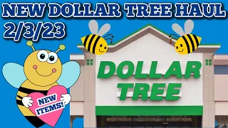 NEW DOLLAR TREE HAUL 🤑 2/3/23. MORE NEW ITEMS!