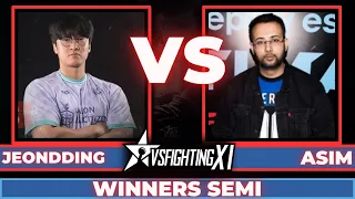 Asim vs Jeondding - Winners Semifinals - TWT 2023 VS Fighting XI - Tekken 7  Top 8