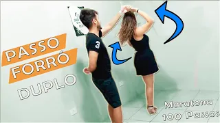 The First Double Turning of Forró that you should learn - Marathon 100 Passos [Step 10]