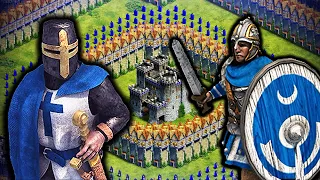 Can 20,000 Legionaries Destroy Teutons Last Stand? | AoE II: DE