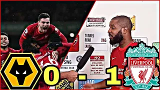 WOLVES 0-1 LIVERPOOL | PREMIER LEAGUE POST MATCH REACTION | ORIGI SAVED US | KB