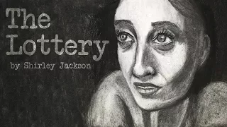 "The Lottery" by Shirley Jackson || Narration and Speeddrawing (in Charcoal!)