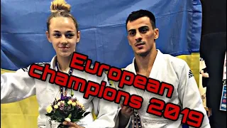 Daria Bilodid and Georgii Zantaraia are European champions 2019