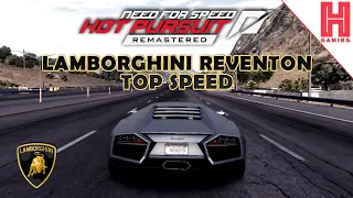 Lamborghini REVENTON Speed Test - NFS Remastered