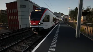 train sim world 2, New route!!! Zentralschweiz Luzern to Sursee!!