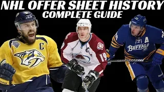 NHL Offer Sheet History - Complete Guide (1986-2019)