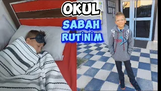 OKUL SABAH RUTİNİM VLOG !! EYVAH OKULUMUZA KÖPEK GİRMİŞ !!