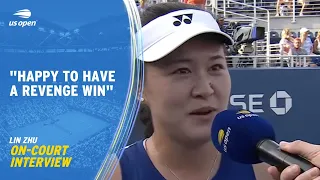 Zhu Lin On-Court Interview | 2023 US Open Round 2