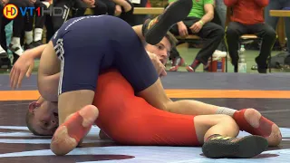 🤼 | Wrestling | German Championships 2019 Cadets (Freestyle) - 80kg Round 1 | WALECKI vs. SPIEGEL