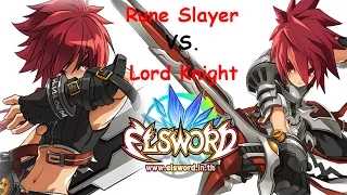 [Elsword TH] Rune Slayer vs Lord Knight