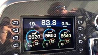 MTI V-42 with triple Seven Marine 557hp Outboards running 83+mph