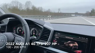 2022 Audi A1 40TFSI 207 HP