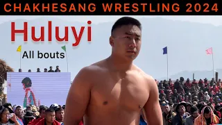 Huluyi D Vadeo all bouts at Chakhesang Wrestling Meet 2024