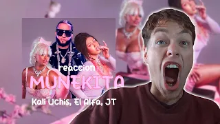 reacción a Muñekita - Kali Uchis, El Alfa, JT (Official Visualizer)