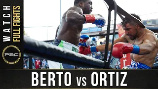 Ortiz vs Berto FULL FIGHT: April 30, 2016 - PBC on FOX