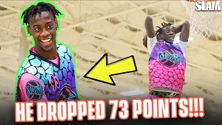 AJ DYBANTSA DROPPED 73 POINTS IN A GAME! 😳🔥 MSHTV Camp Game Went CRAZY 🚨