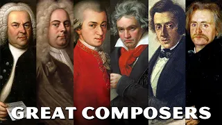 The Greatest Classical Composers 🎻Mozart, Beethoven, Strauss II, Bizet,handel, Rossini, Satie, Liszt